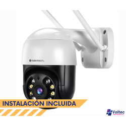 Cámara PTZ 360° con Seguimiento Automático - Instalación Incluida