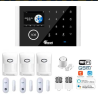 Kit de Alarma Inalámbrica WiFi/GSM con Central Inteligente