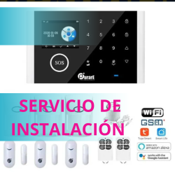 INSTALACIÓN de alarmas comercio/hogar hasta 6 zonas
